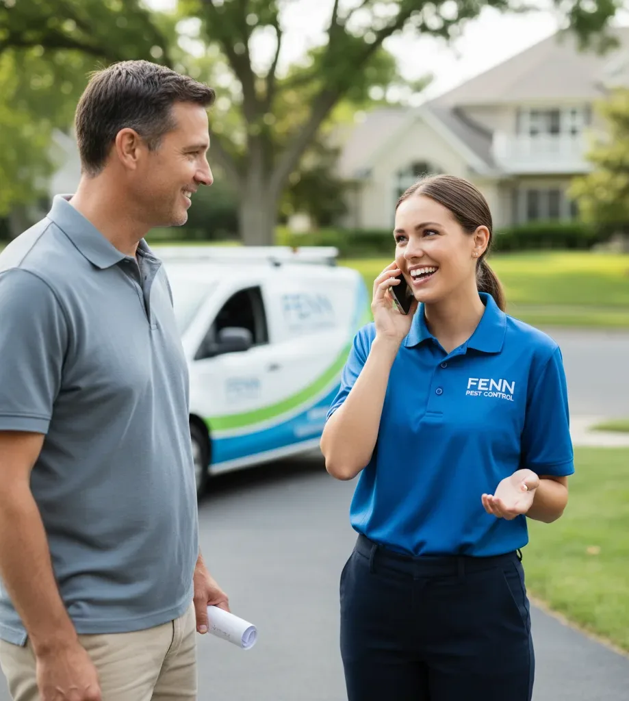 Fenn Pest Control customer support in Worden